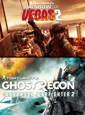 Гра Sony PlayStation 3 Tom Clancy's Rainbow Six Vegas 2 + Ghost Recon Advanced Warfighter 2 Англійська Версія Б/У