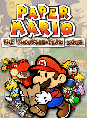 Гра Nintendo GameCube Paper Mario: The Thousand-Year Door Europe Англійська Версія Б/У - Retromagaz