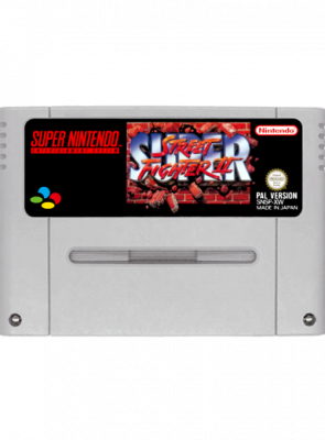 Игра Nintendo SNES Super Street Fighter II Europe Английская Версия Только Картридж Б/У - Retromagaz