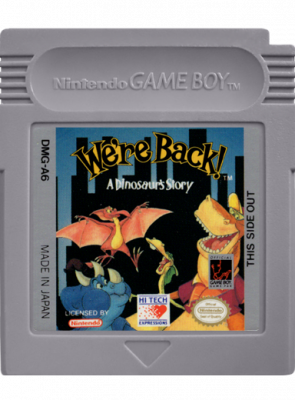 Игра Nintendo Game Boy We're Back! A Dinosaur's Story Английская Версия Только Картридж Б/У - Retromagaz