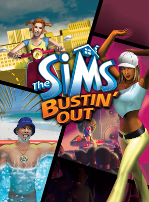 Игра Microsoft Xbox Original The Sims: Bustin' Out Английская Версия Б/У Хороший