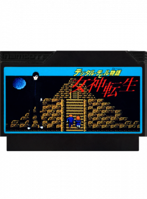 Игра Nintendo Famicom Dendy Digital Devil Story: Megami Tensei Японская Версия Только Картридж Б/У - Retromagaz