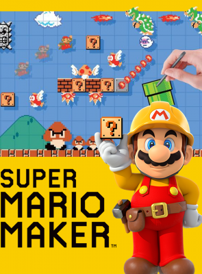 Игра Nintendo Wii U Super Mario Maker Europe Английская Версия Б/У