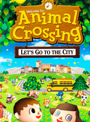 Игра Nintendo Wii Animal Crossing: Let's Go to the City Europe Английская Версия Б/У