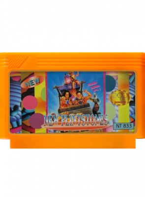 Игра RMC Famicom Dendy The Flintstones: The Rescue of Dino & Hoppy 90х Английская Версия Только Картридж Б/У