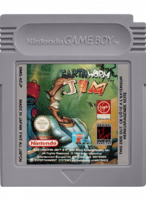 Гра Nintendo Game Boy Earthworm Jim Англійська Версія Тільки Картридж Б/У - Retromagaz