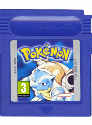 Игра RMC Game Boy Color Pokemon Blue Version Английская Версия Только Картридж Новый