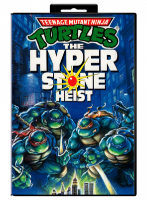 Игра RMC Mega Drive Teenage Mutant Ninja Turtles: The Hyperstone Heist 90х Английская Версия Без Мануала Б/У - Retromagaz