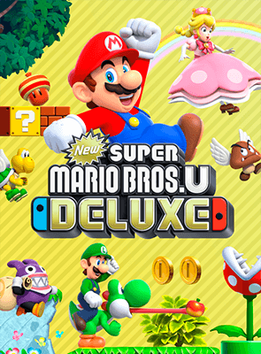 Игра Nintendo Switch New Super Mario Bros. U Deluxe Русские Субтитры Б/У