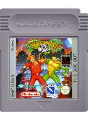 Гра Nintendo Game Boy Battletoads & Double Dragon Англійська Версія Тільки Картридж Б/У - Retromagaz