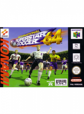 Гра Nintendo N64 International Superstar Soccer 64 Europe Англійська Версія Б/У - Retromagaz