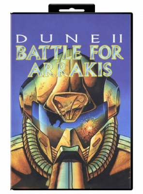 Игра RMC Mega Drive Dune II: Battle for Arrakis 90х Английская Версия Без Мануала Б/У