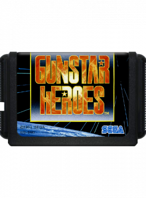 Гра Sega Mega Drive Gunstar Heroes Japan Японська Версія Тільки Картридж Б/У - Retromagaz