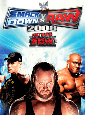 Игра Microsoft Xbox 360 WWE SmackDown vs. Raw 2008 Английская Версия Б/У - Retromagaz