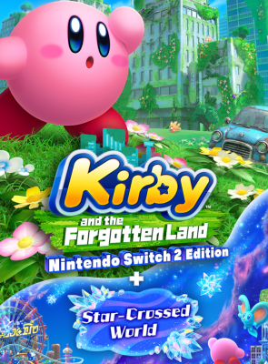 Гра Nintendo Switch 2 Kirby and the Forgotten Land + Star-Crossed World Англійська Версія Б/У - Retromagaz