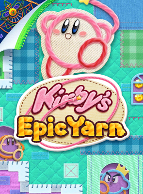 Гра Nintendo Wii Kirby's Epic Yarn Europe Англійська Версія Б/У - Retromagaz