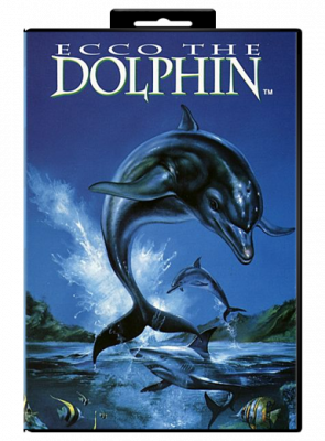 Игра RMC Mega Drive Ecco the Dolphin 90х Английская Версия Без Мануала Б/У - Retromagaz