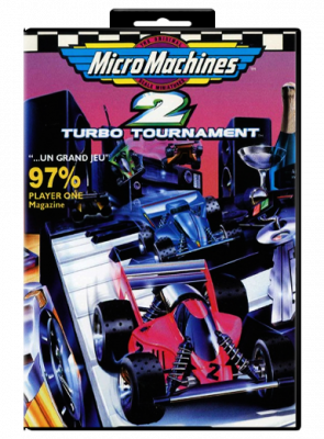 Игра RMC Mega Drive Micro Machines 2: Turbo Tournament 90х Английская Версия Без Мануала Б/У