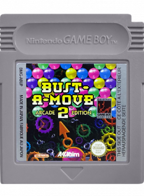 Гра Nintendo Game Boy Bust-A-Move 2: Arcade Edition Англійська Версія Тільки Картридж Б/У - Retromagaz