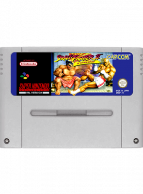 Гра Nintendo SNES Street Fighter II Turbo Europe Англійська Версія Тільки Картридж Б/У - Retromagaz