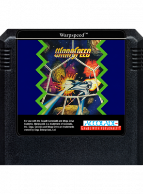 Игра Sega Mega Drive WarpSpeed Английская Версия Только Картридж Б/У - Retromagaz
