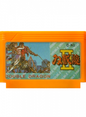 Игра RMC Famicom Dendy Double Dragon II: The Revenge 90х Японская Версия Только Картридж Б/У