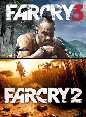 Набір Гра Microsoft Xbox 360 Far Cry 3 Англійська Версія Б/У  + Far Cry 2 - Retromagaz