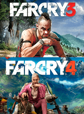 Игра Sony PlayStation 3 Far Cry 3 + Far Cry 4 Русская Озвучка Б/У Хороший