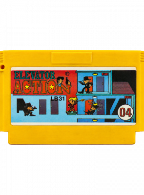 Игра RMC Famicom Dendy Elevator Action 90х Remarks Английская Версия Только Картридж Б/У - Retromagaz