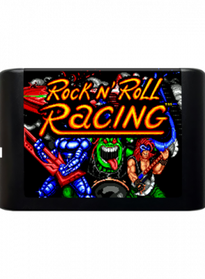 Гра RMC Mega Drive Rock n' Roll Racing Англійська Версія Тільки Картридж Новий - Retromagaz
