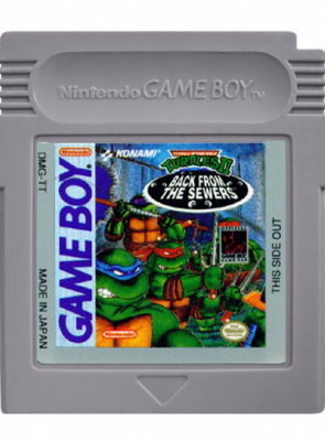 Игра Nintendo Game Boy Teenage Mutant Ninja Turtles II: Back from the Sewers Английская Версия Только Картридж Б/У - Retromagaz