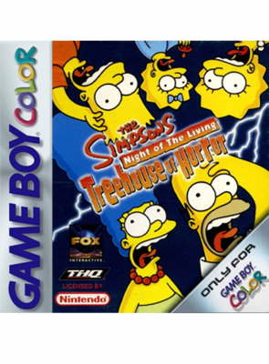 Гра Nintendo Game Boy Color The Simpsons: Night of the Living Treehouse of Horror Англійська Версія Б/У