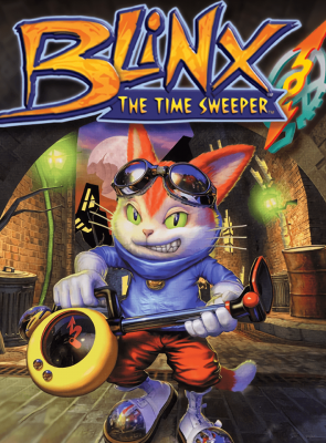 Игра Microsoft Xbox Original Blinx: The Time Sweeper Английская Версия Б/У