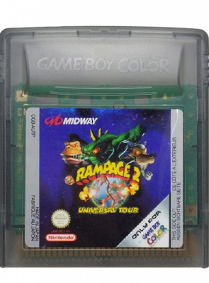 Игра Nintendo Game Boy Color Rampage 2: Universal Tour Английская Версия Только Картридж Б/У - Retromagaz