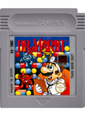 Игра Nintendo Game Boy Dr. Mario Английская Версия Только Картридж Б/У