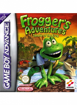 Игра Nintendo Game Boy Advance Frogger's Adventures: Temple of the Frog Английская Версия Без Мануала Б/У - Retromagaz