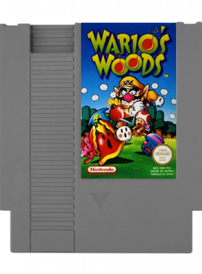 Игра Nintendo NES Wario's Woods Europe Английская Версия Только Картридж Б/У - Retromagaz