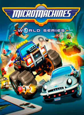 Игра Sony PlayStation 4 Micro Machines World Series Английская Версия Б/У - Retromagaz