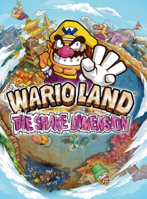 Гра Nintendo Wii Wario Land: The Shake Dimension Europe Англійська Версія Б/У