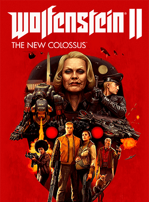 Игра Microsoft Xbox One Wolfenstein 2 The New Colossus Русская Озвучка Б/У Хороший