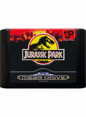 Игра Sega Mega Drive Jurassic Park Europe Английская Версия Только Картридж Б/У - Retromagaz