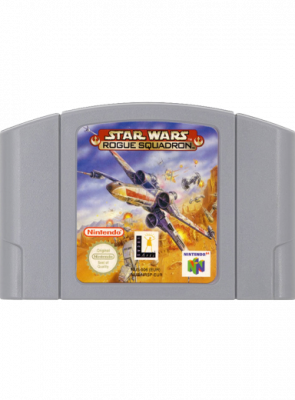 Гра Nintendo N64 Star Wars: Rogue Squadron Europe Англійська Версія Тільки Картридж Б/У - Retromagaz