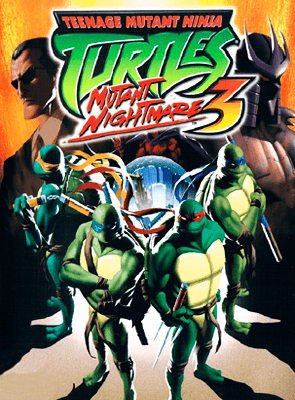 Гра Sony PlayStation 2 Teenage Mutant Ninja Turtles 3: Mutant Nightmare Europe Англійська Версія Б/У