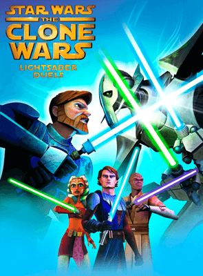 Гра Nintendo Wii Star Wars: The Clone Wars – Lightsaber Duels Europe Англійська Версія + Обкладинка Б/У - Retromagaz