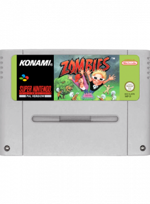 Гра Nintendo SNES Zombies Ate My Neighbors Europe Англійська Версія Тільки Картридж Б/У - Retromagaz