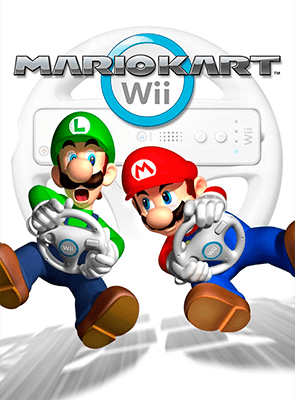Игра Nintendo Wii Mario Kart Europe Английская Версия Без Обложки Б/У Хороший