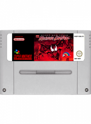 Гра Nintendo SNES Spider-Man and Venom: Maximum Carnage Europe Англійська Версія Тільки Картридж Б/У - Retromagaz