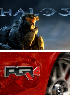 Игра Microsoft Xbox 360 Halo 3 / Project Gotham Racing 4 Английская Версия DVD 2шт Б/У - Retromagaz
