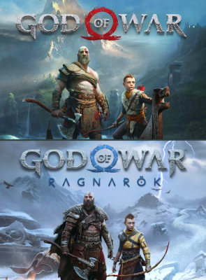 Набір Гра Sony PlayStation 4 God of War Російська Озвучка Б/У  + Гра God of War Ragnarok