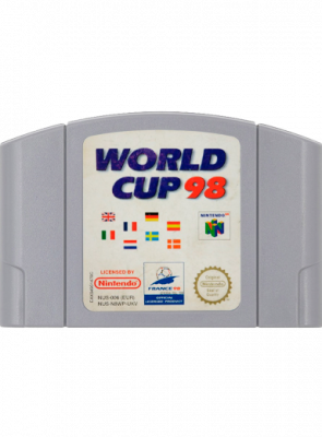 Игра Nintendo N64 World Cup 98 Europe Английская Версия Только Картридж Б/У